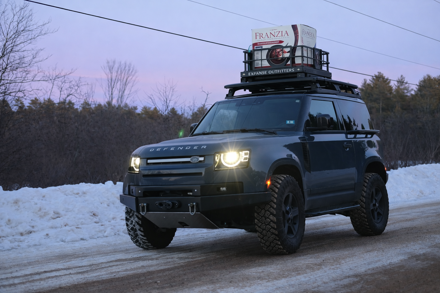 Expanse Outfitters Roof Rack Wine Crate Carrier