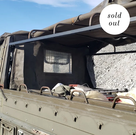 Pinzgauer canvas bars - Pair